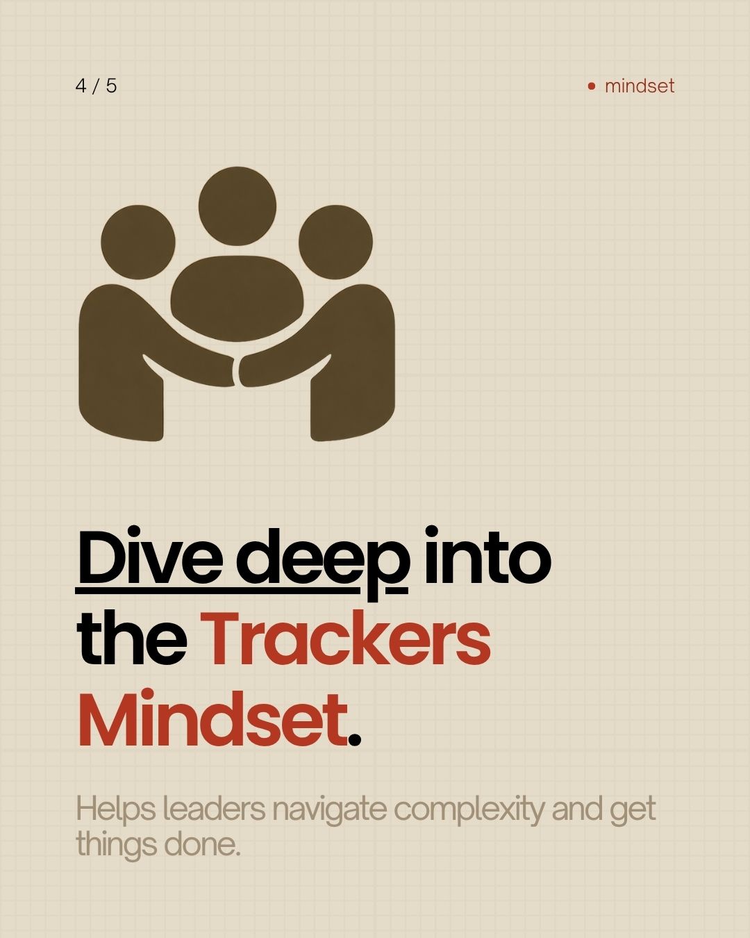 Dive deep into the Trackers Mindset